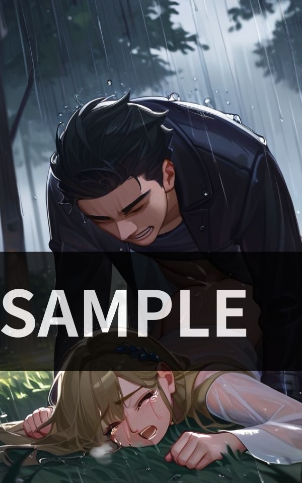 サンプル画像1:友達の彼女を誰もいない 雨の公園で鬼畜レ●プ(プリティヒップ) [d_519841]