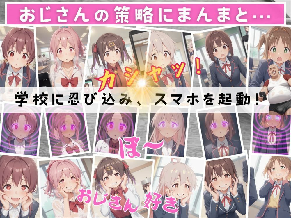 寝取られた、おにまい催●教室 〜制服編〜 画像1