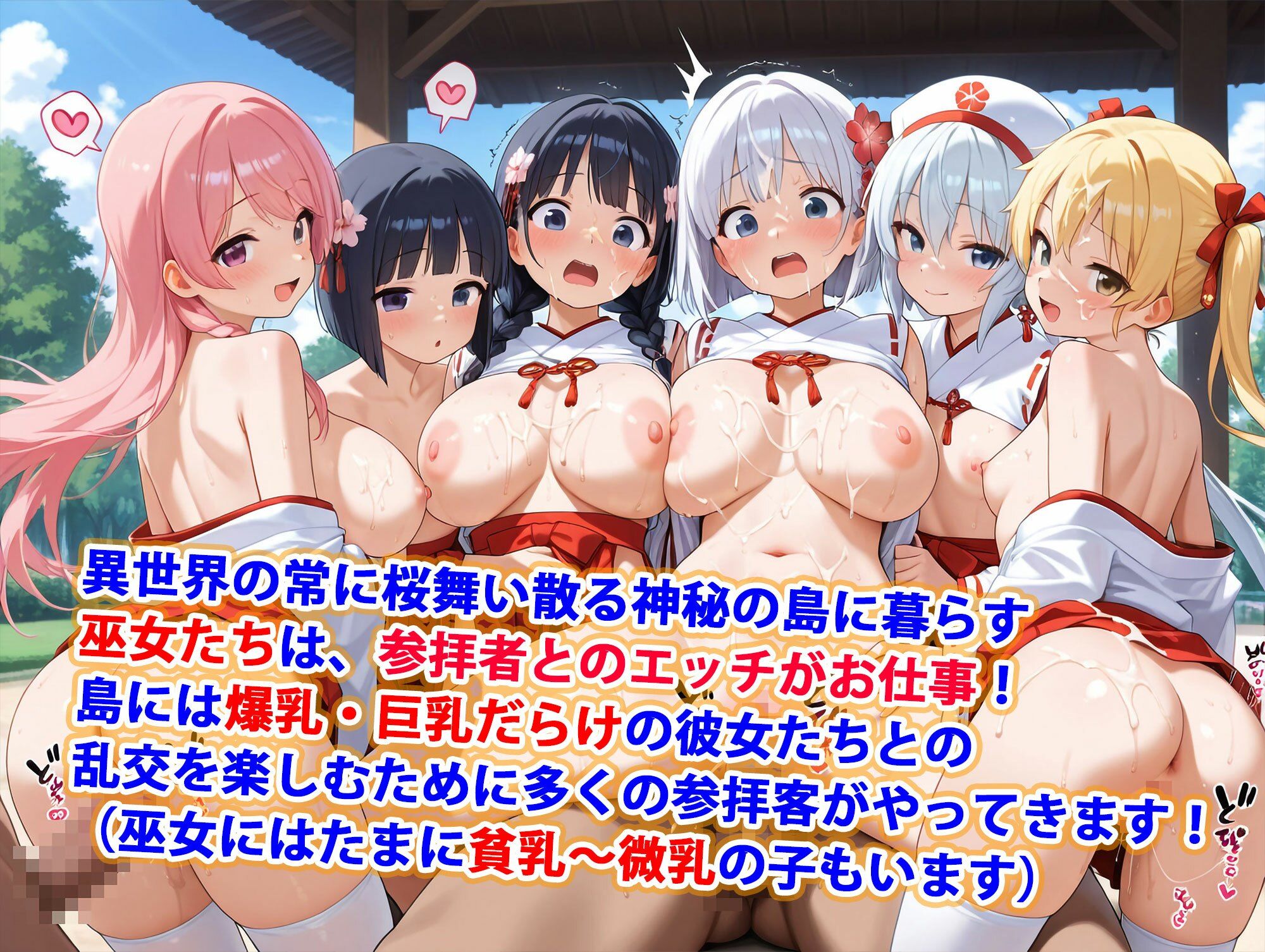 異世界爆乳物語〜神秘の巫女島乱交祭〜2