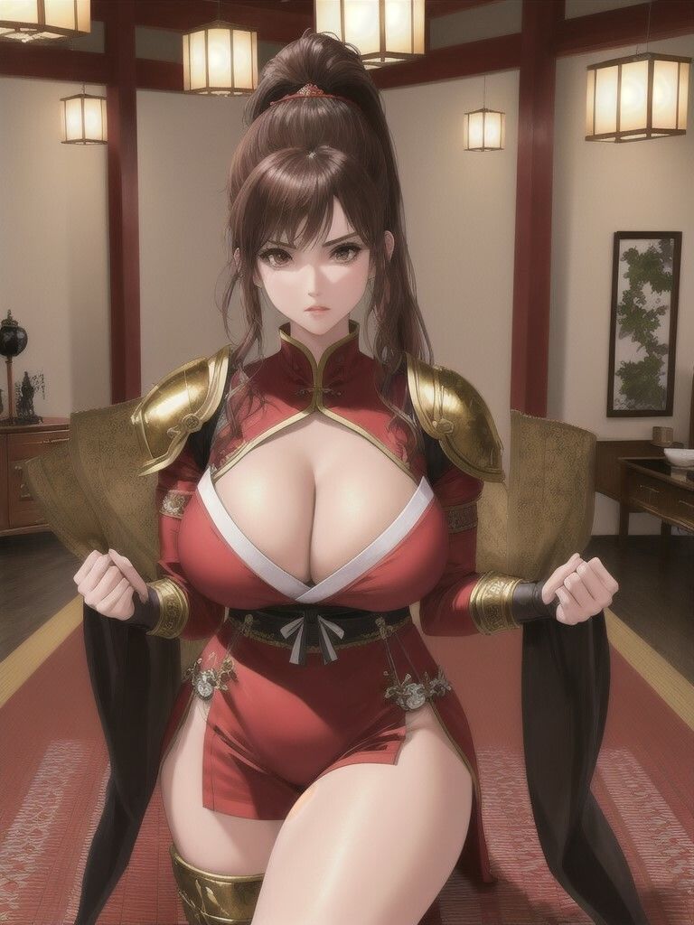 サンプル画像1:女侍 05 〜休息〜(DA Fantasy) [d_520236]