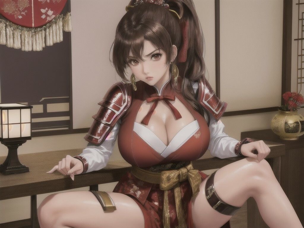 サンプル画像2:女侍 05 〜休息〜(DA Fantasy) [d_520236]