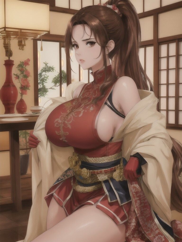 サンプル画像3:女侍 05 〜休息〜(DA Fantasy) [d_520236]