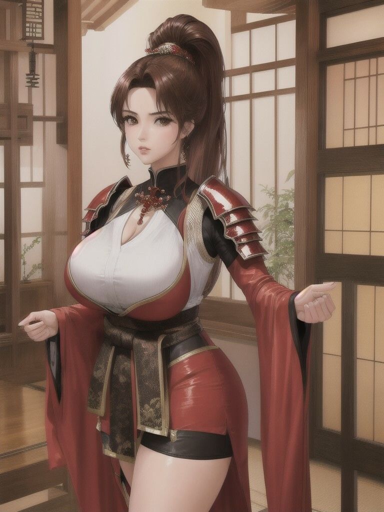 サンプル画像4:女侍 05 〜休息〜(DA Fantasy) [d_520236]