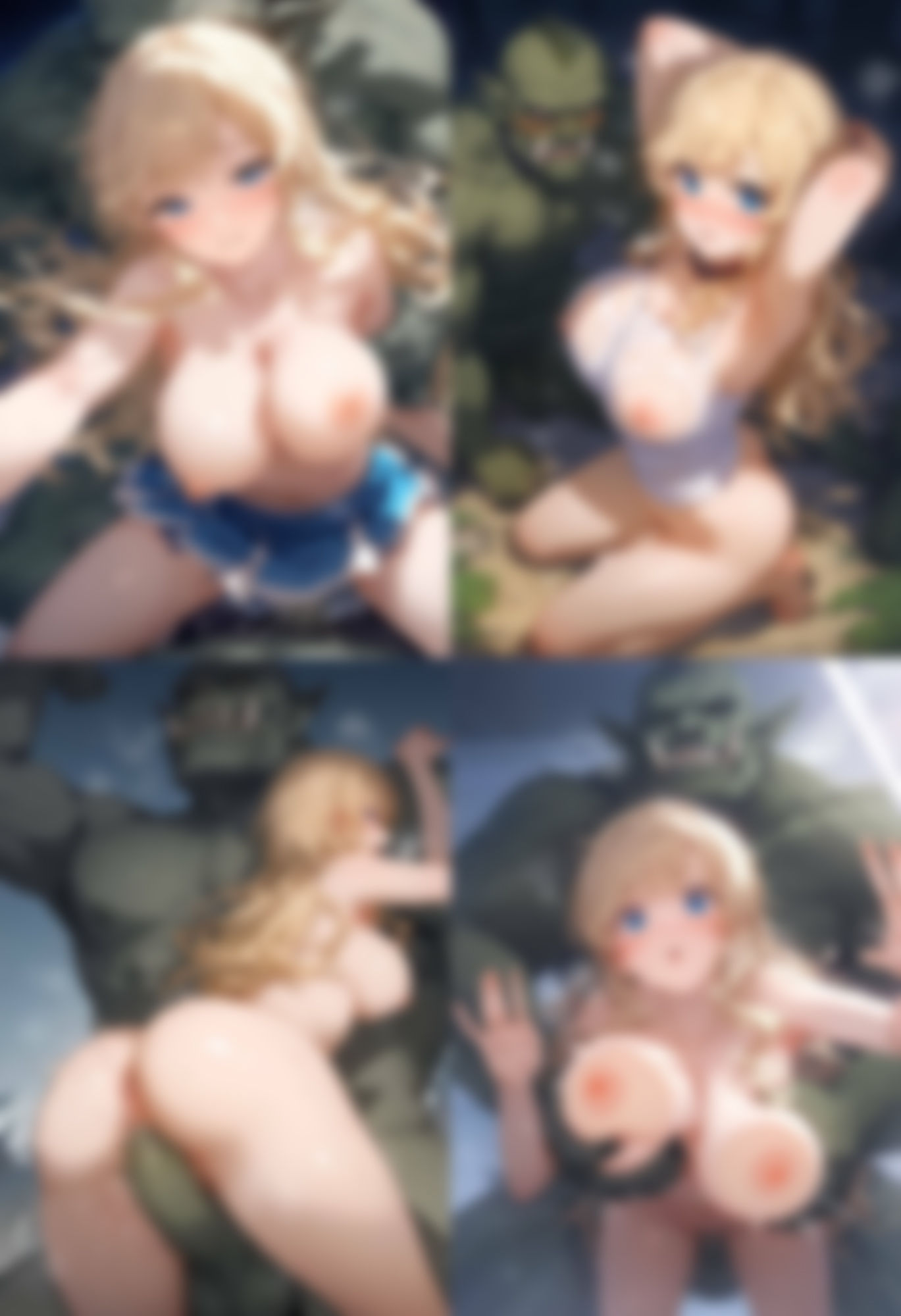 サンプル画像6:オークの肉穴  大槻〇(ボンゴレ) [d_520564]