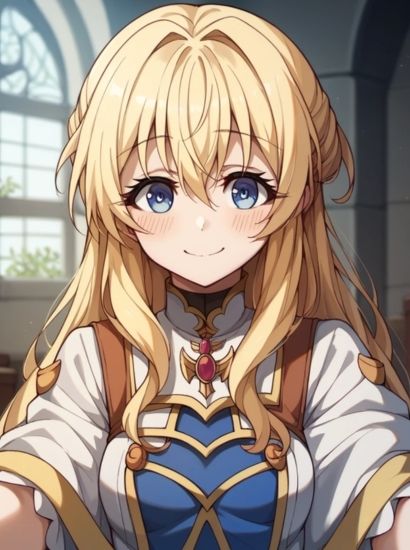 サンプル画像1:ゴブリンスレイヤーの女神官から送られてきた自撮り写真(自撮りサークル  イカスミ工房) [d_520779]