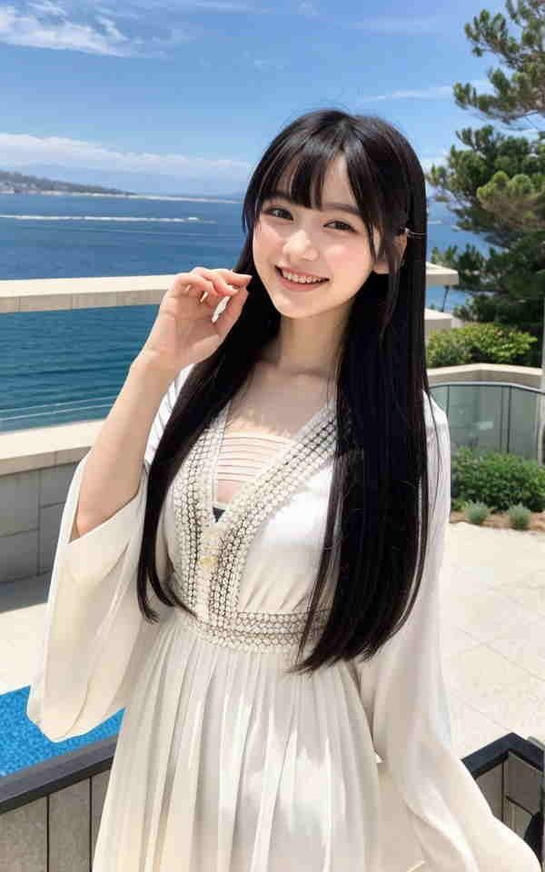 AI美女写真集┃清楚な大人美人 イメージ画像1