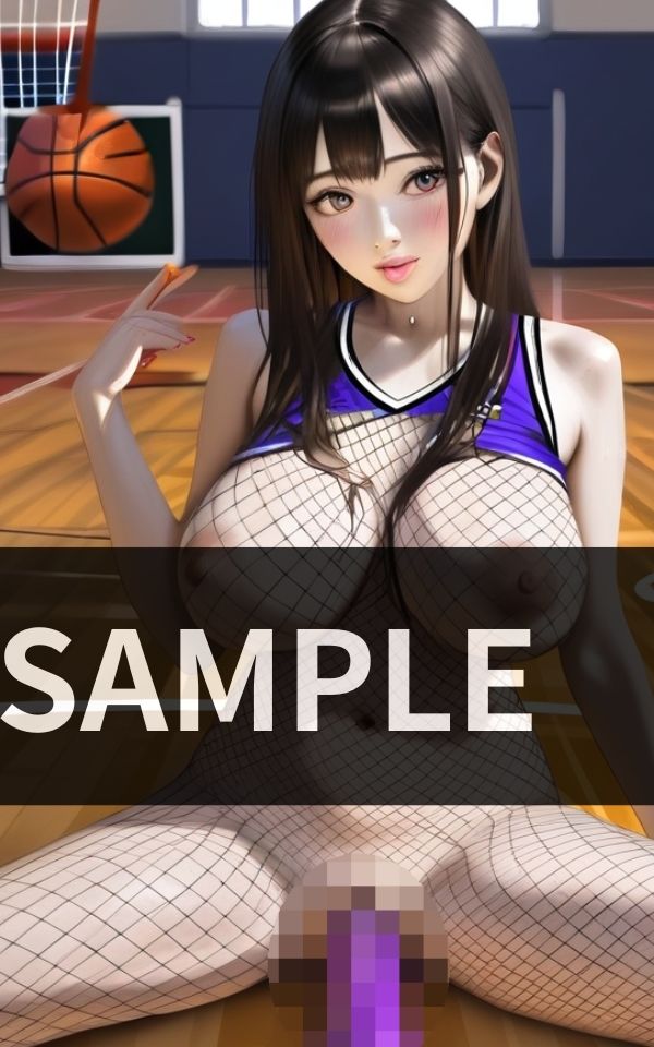 サンプル画像5:バスケ部マネージャーは いつもボールに マン汁をかけている(ピンクスパーク) [d_521108]