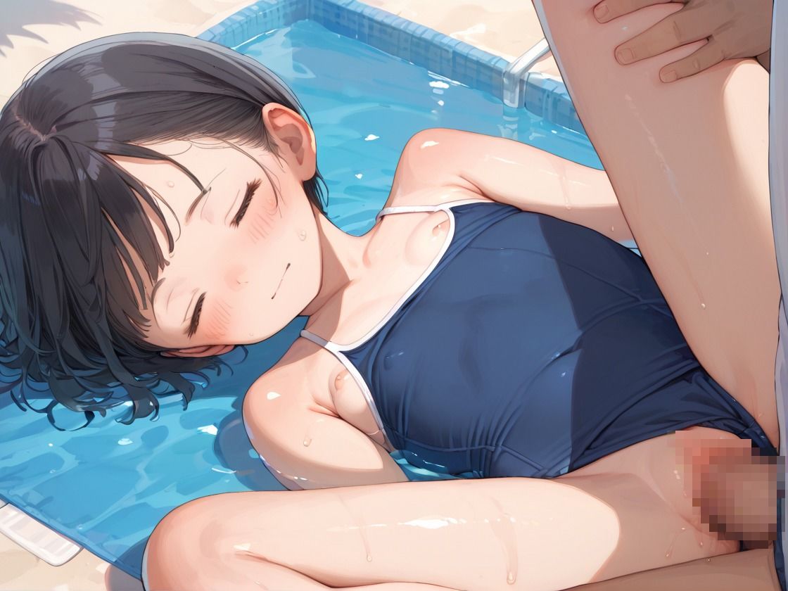 水泳部のつるぺた彼女～顧問の性指導でNTR～5