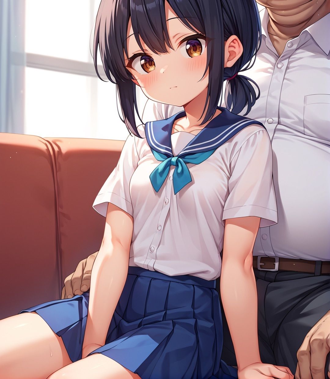 根っからのロリ好きな性格で制欲を抑えきれず、封印していた催●術で生徒に中出ししまくる話...2