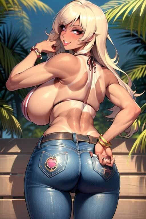 AIグラビアCG集 爆乳ギャルナミ 画像4