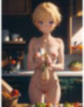 裸で料理をする少女たち 〜女は黙って飯を作れ！ ついでに服も脱げ！！！〜 ☆410枚☆ 画像3