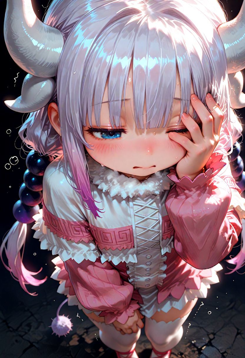 カ〇ナちゃんと本気の恋人えっち 小林さんちのメイドラゴン エロ画像9