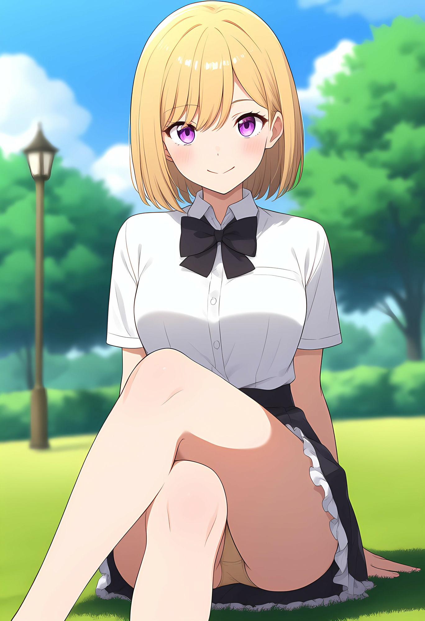 公園でパンツ見えてる女の子が大好きです 画像5