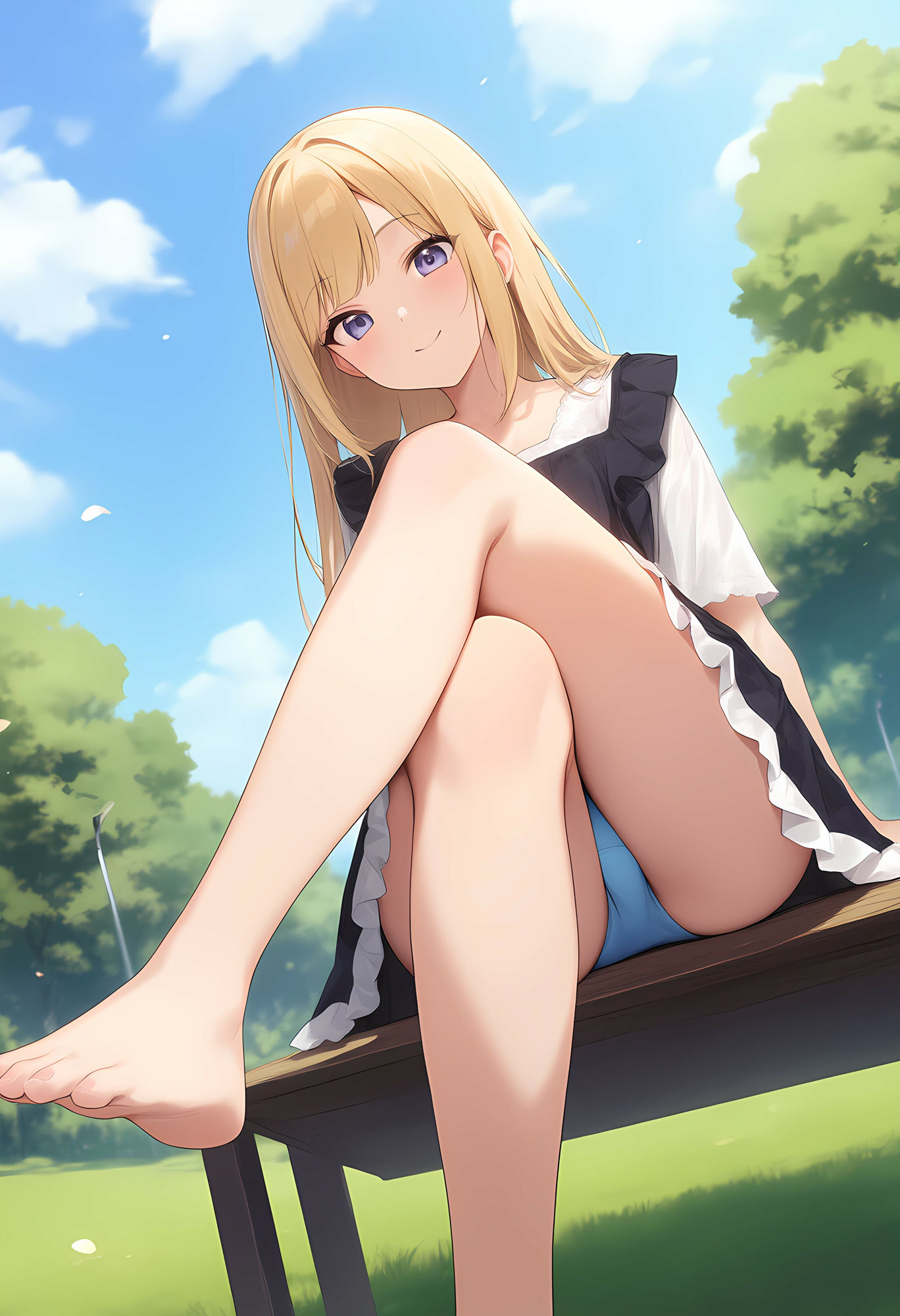 公園でパンツ見えてる女の子が大好きです 画像6