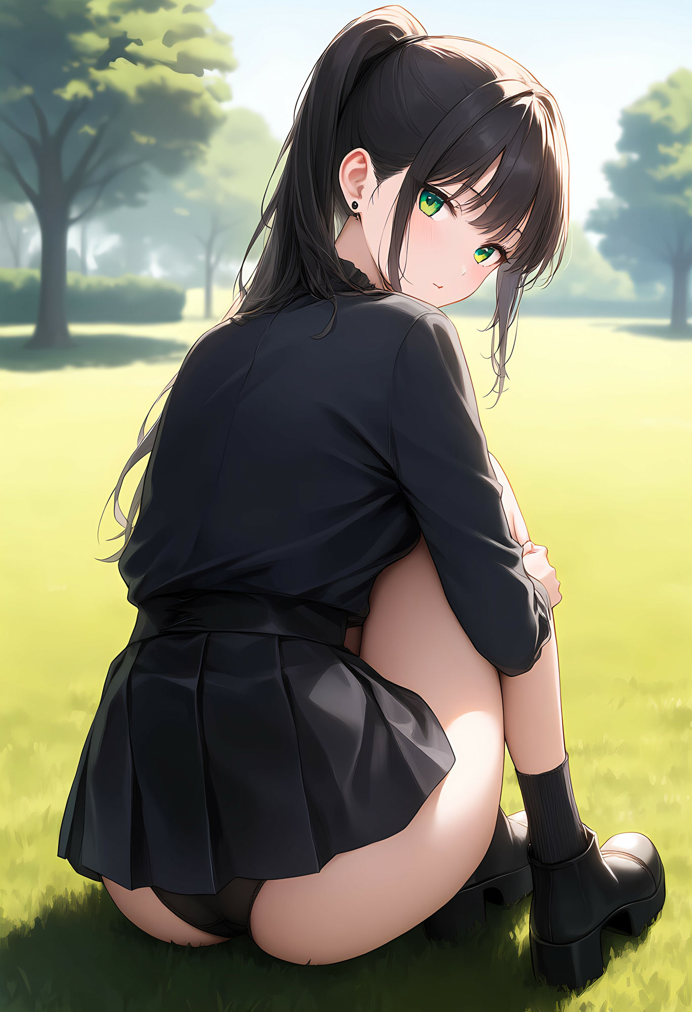 公園でパンツ見えてる女の子が大好きです 画像7