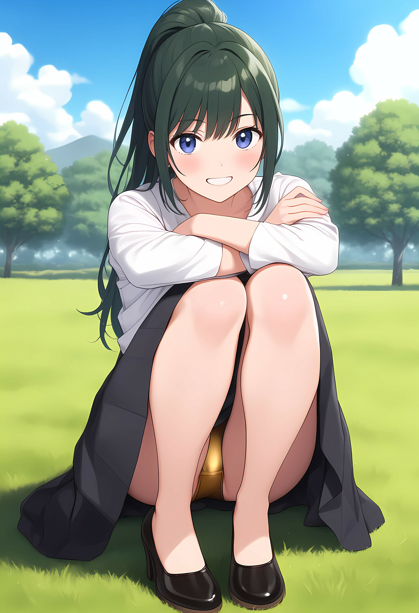 公園でパンツ見えてる女の子が大好きです 画像8