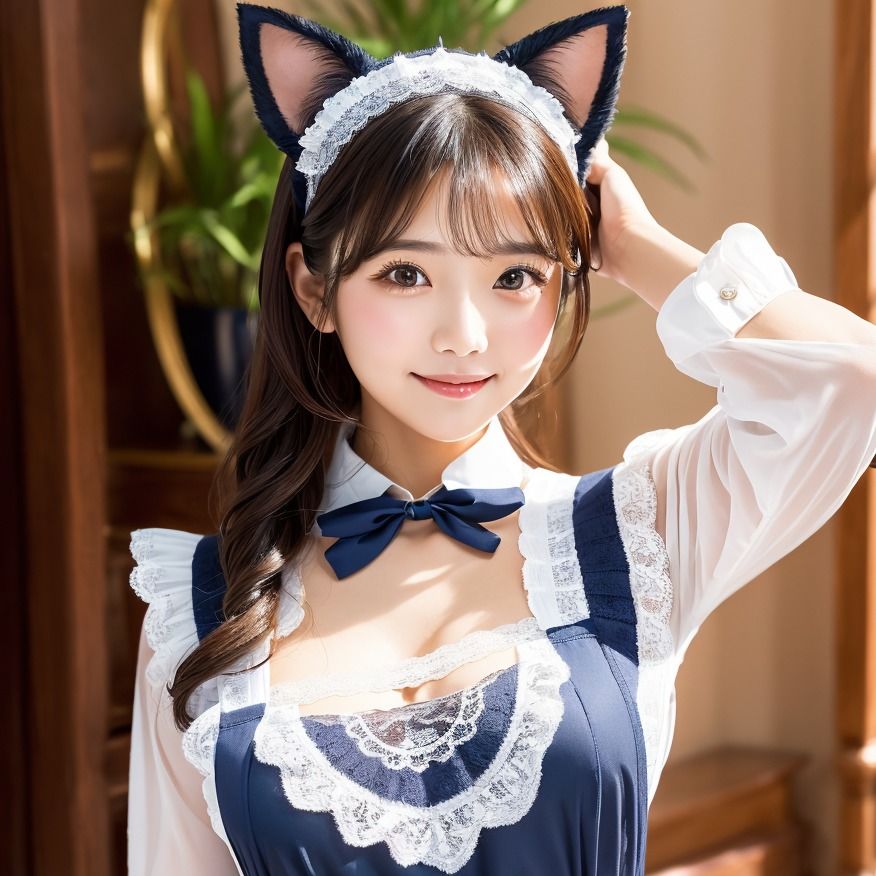 Generated Girls Collection Genaral Collection GGC総集編 Navyblue Maid Cat1-34