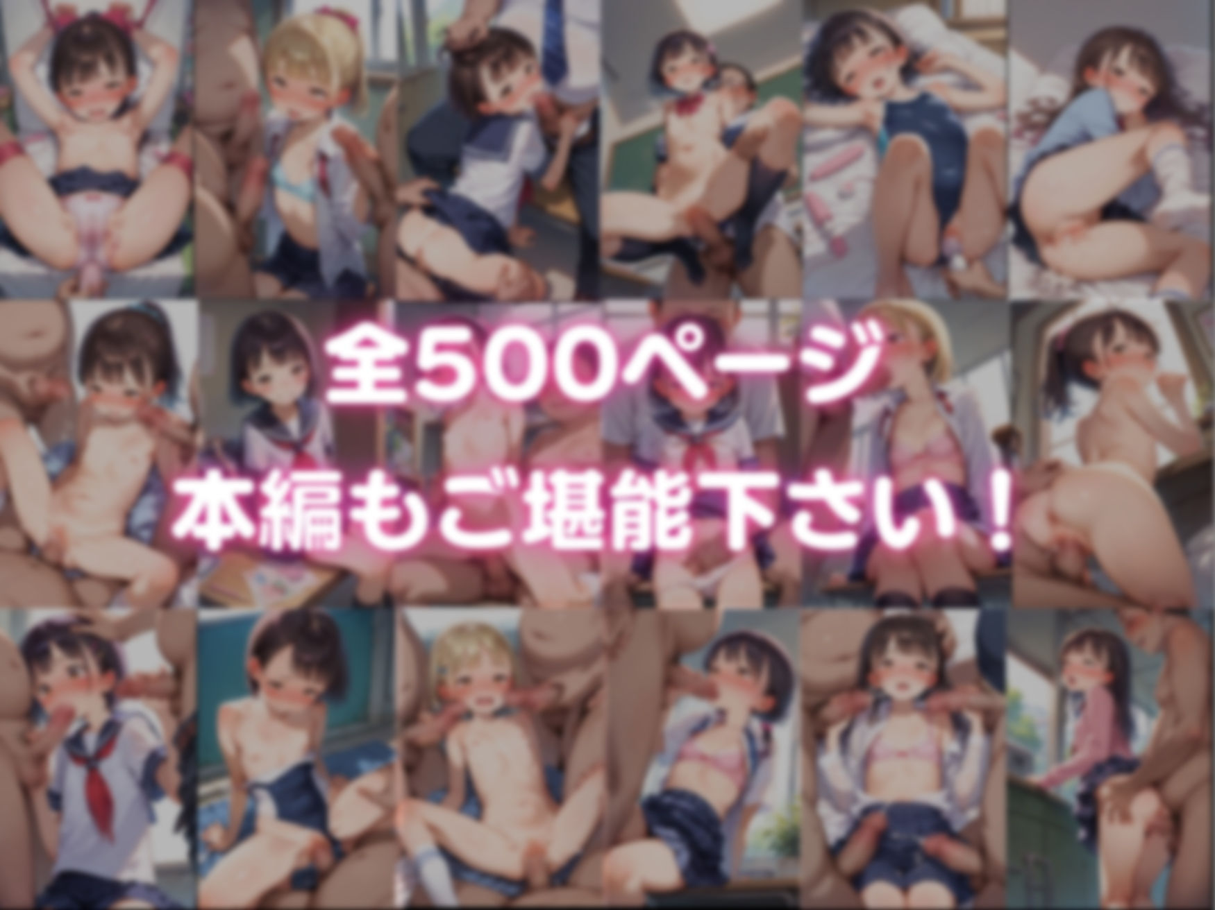 ちっぱいつるぺた少女総集編500枚_10