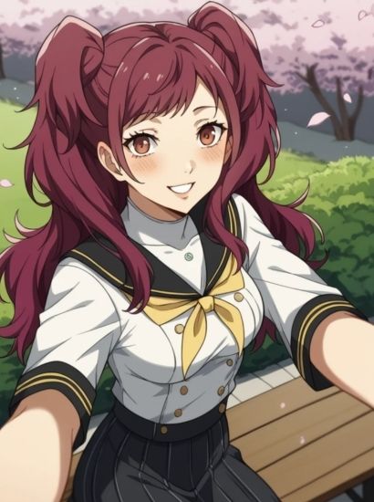 サンプル画像1:ペルソナ4の久慈川りせから送られてきた自撮り写真(自撮りサークル  イカスミ工房) [d_523043]