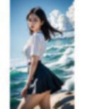 セー〇ームーン のマーキュリーの コスプレをしたら 「水でもかぶって 潮吹きしちゃった」  韓国風美女レスラー軍団 ブラックチョーカーズの 後輩の品評会に潜入！Vol.20 画像1