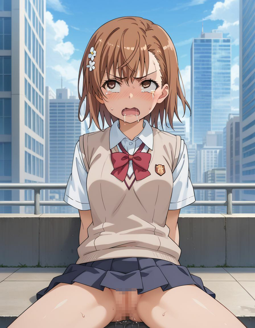 【エロ漫画】とある科学の超催淫砲！超能力で洗脳されて快楽堕ちさせられた少女たち 54