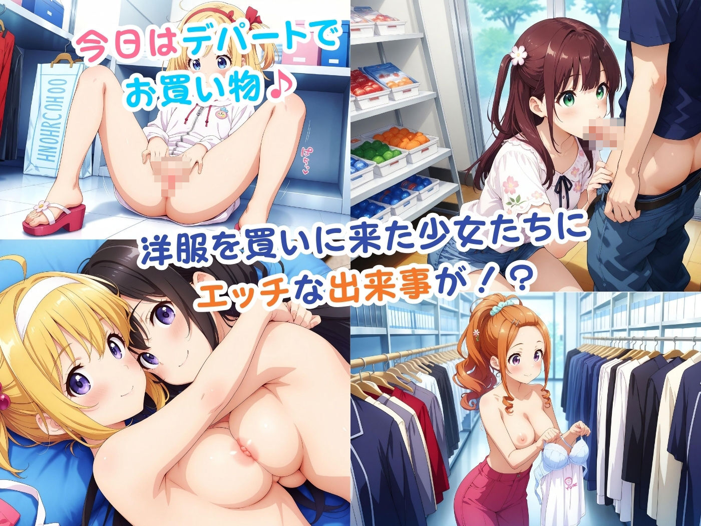 SEX学園 〜エッチなショッピング〜 inデパート1