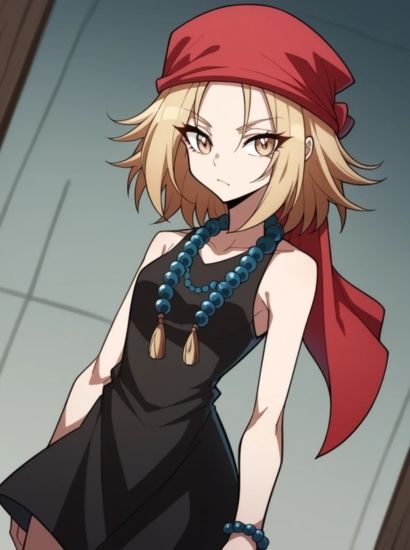 サンプル画像1:シャーマンキングの恐山アンナから送られてきた自撮り写真(自撮りサークル  イカスミ工房) [d_523509]