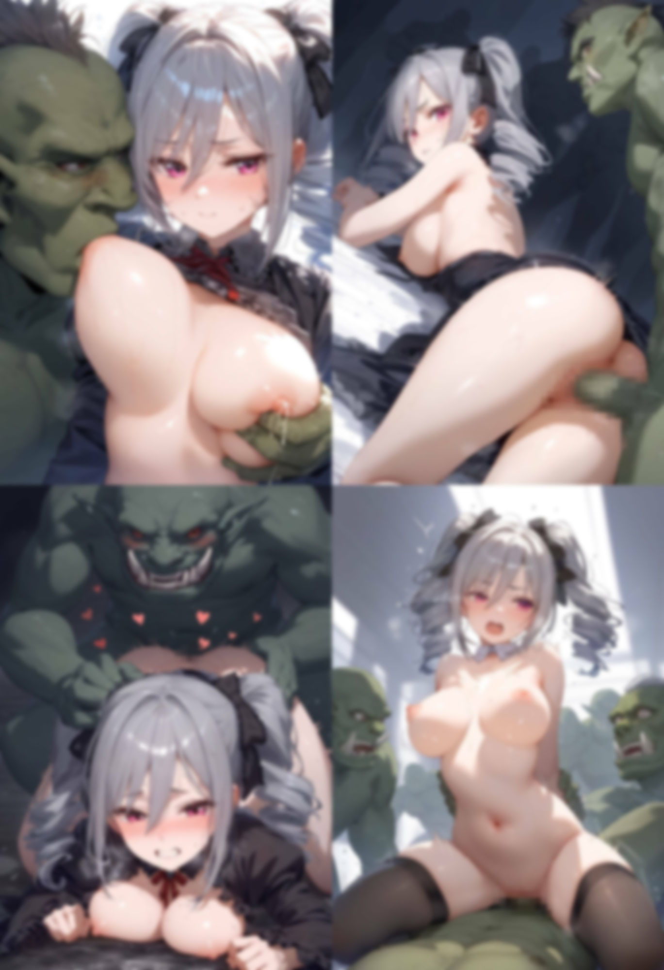 サンプル画像4:オークの肉穴  神崎蘭〇(いじらせ田辺) [d_523766]