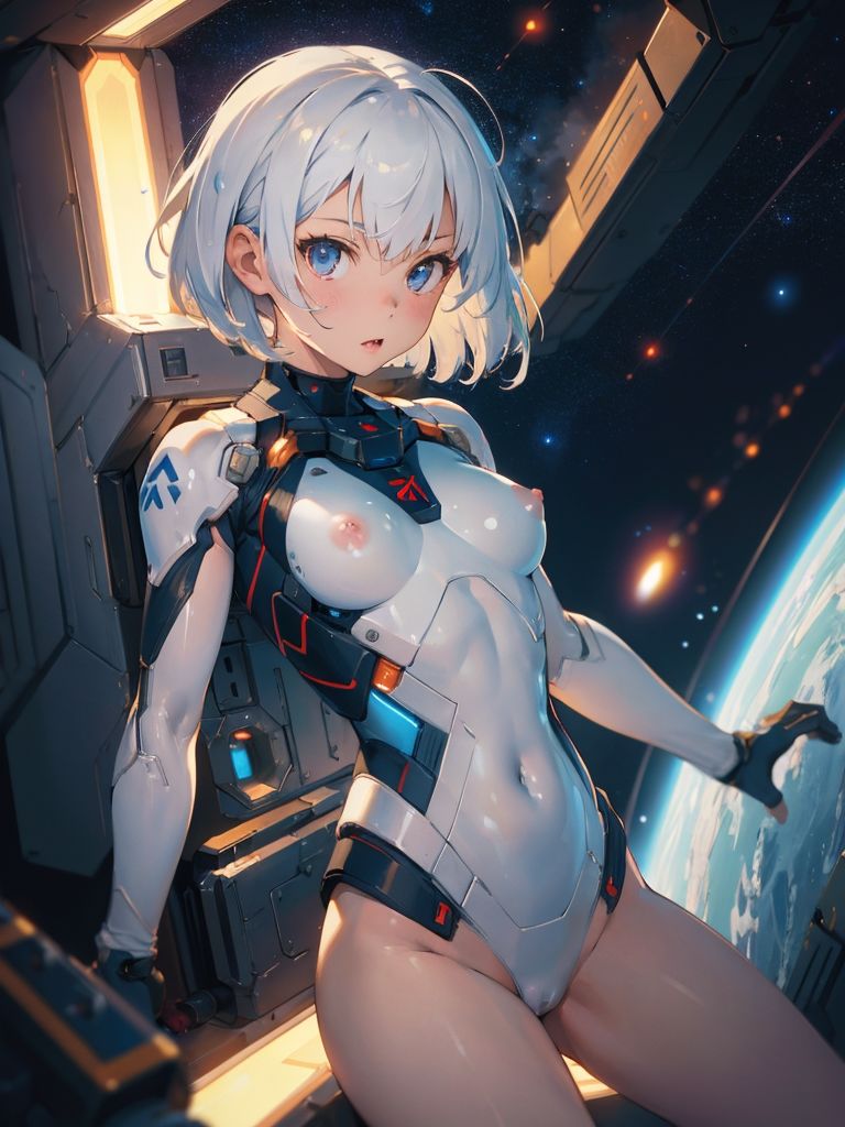 宇宙少女 〜宇宙に佇む裸の少女〜 ☆405枚☆ 画像3