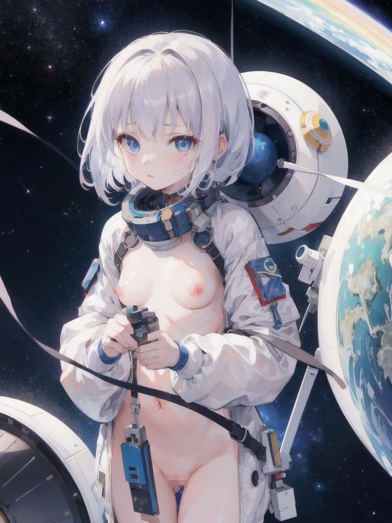 宇宙少女 〜宇宙に佇む裸の少女〜 ☆405枚☆5