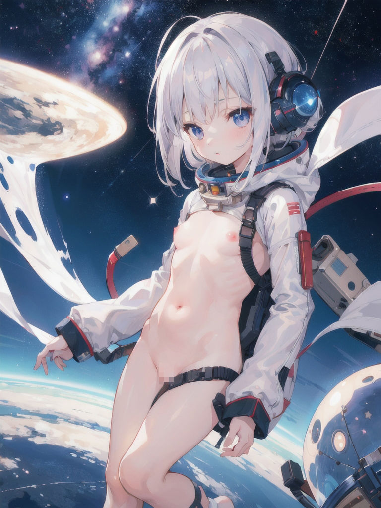 宇宙少女 〜宇宙に佇む裸の少女〜 ☆405枚☆ 画像8