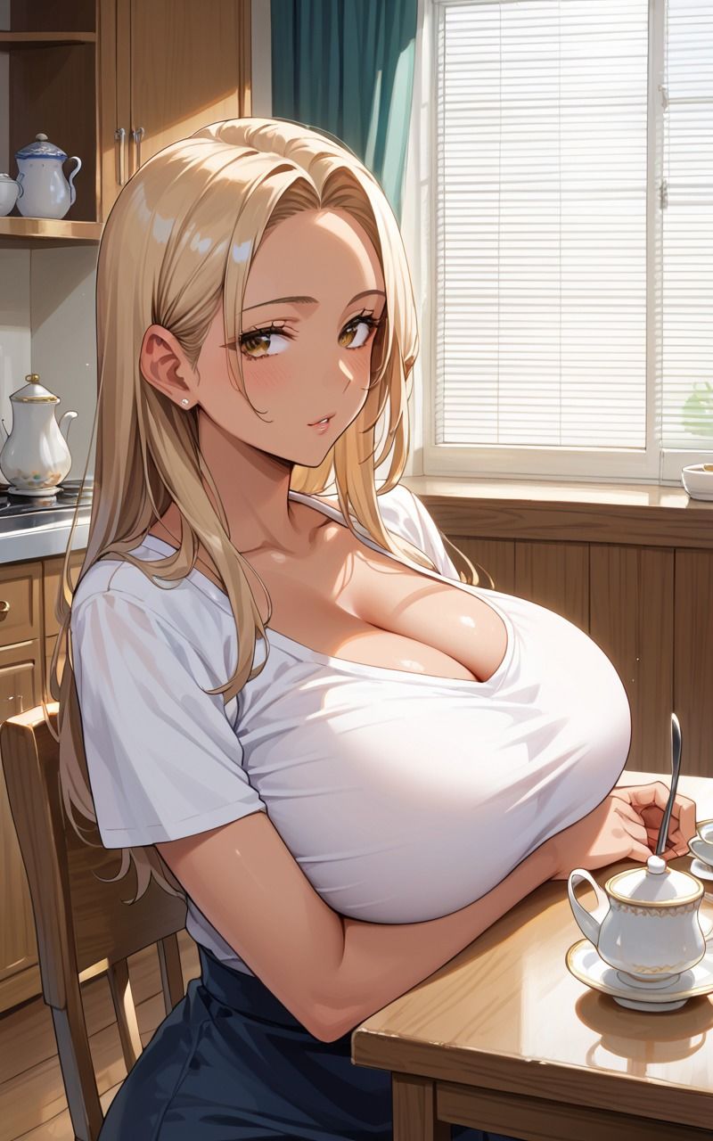 巨乳なギャルに中出しSEX 画像1