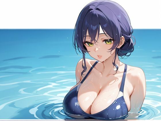 【エロ漫画】先生だってえっちしたい 巨乳体育教師とマンツーマンの水泳授業1