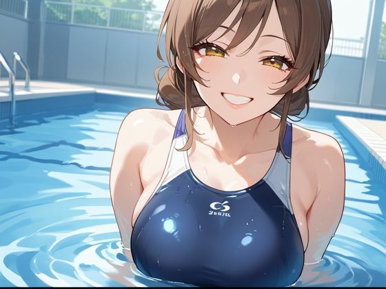 【エロ漫画】先生だってえっちしたい 巨乳体育教師とマンツーマンの水泳授業3