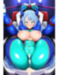 ラテックスボディスーツ様に盛大にぶっかけオーバーフロー 画像4