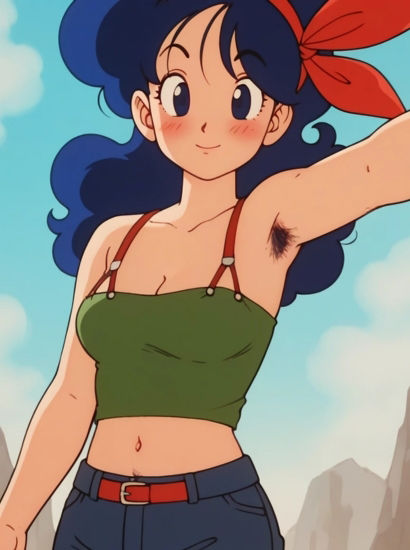 サンプル画像1:ドラゴンボールのランチから送られてきた自撮り写真(自撮りサークル  イカスミ工房) [d_524858]