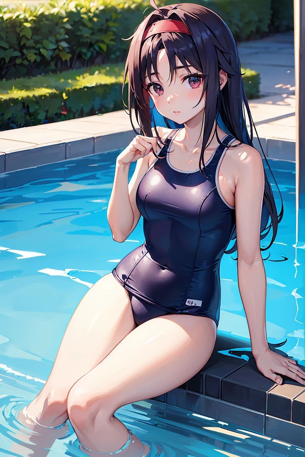 サンプル画像1:ユ〇キ  スク水とおっぱい（105枚）(ひぐまアート) [d_525091]