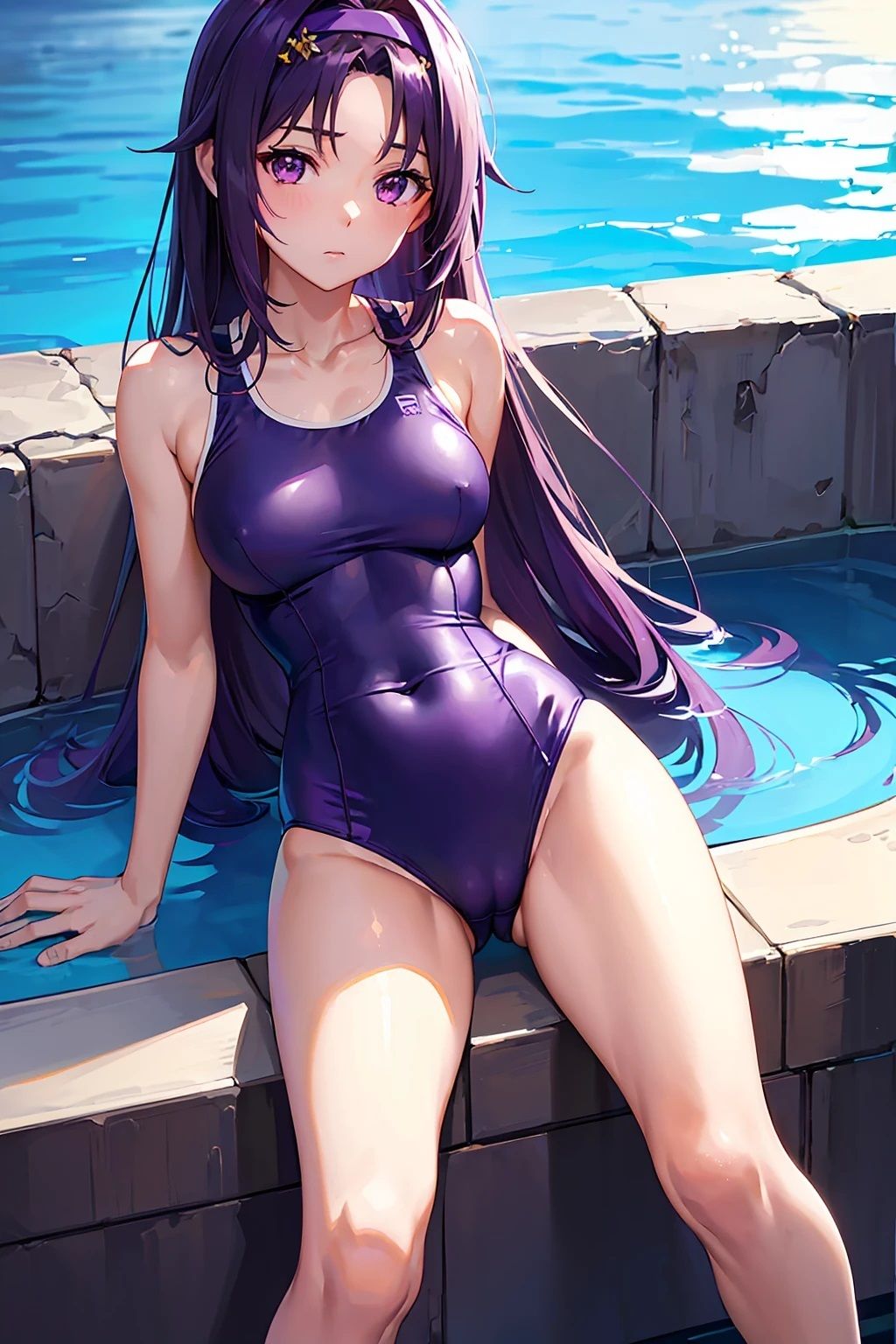 サンプル画像2:ユ〇キ  スク水とおっぱい（105枚）(ひぐまアート) [d_525091]