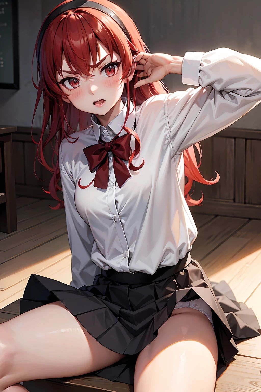 サンプル画像2:エ〇ス  JK制服パンチラ（57枚）(ひぐまアート) [d_525092]