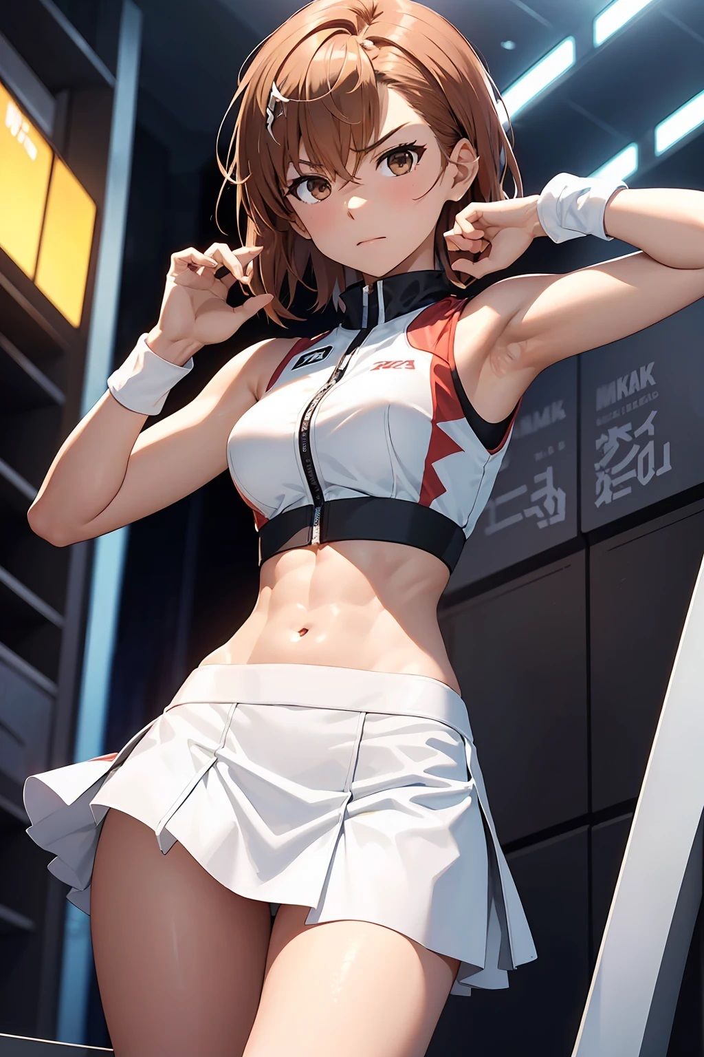 サンプル画像1:御坂〇琴 レースクイーンコス（160枚）(ひぐまアート) [d_525097]