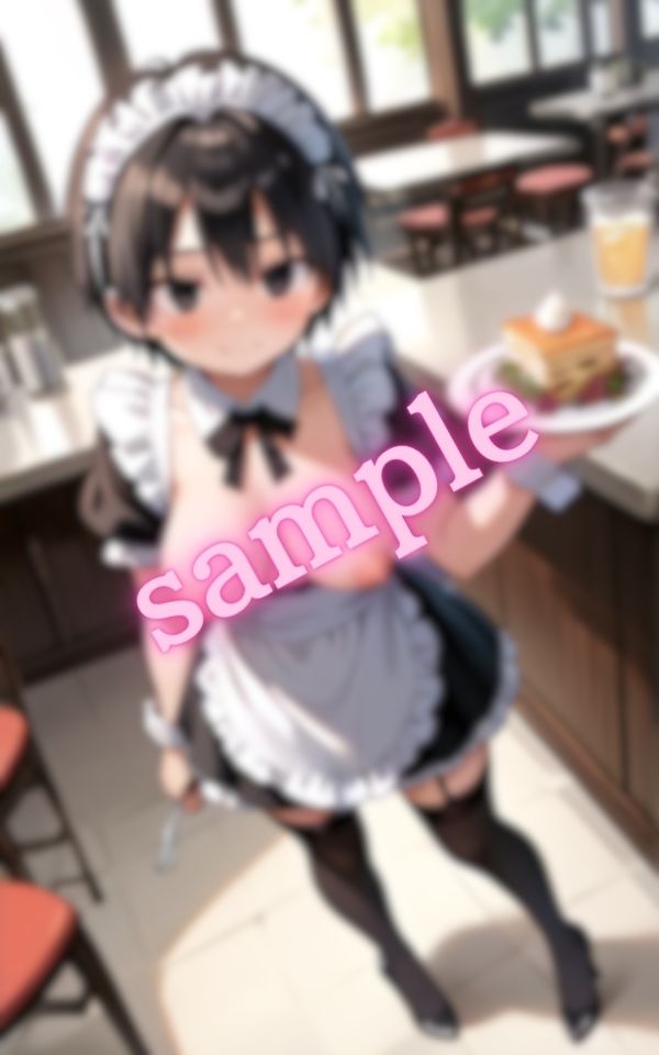 喫茶店でのエッチなアルバイトをする大学生 画像9