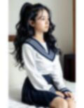 AI美女写真集┃清楚で巨乳制服 画像6
