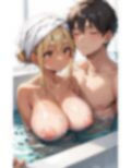 巨乳ギャルに種付け性交 画像4