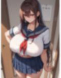 反抗的な爆乳ギャルを性活指導 画像1