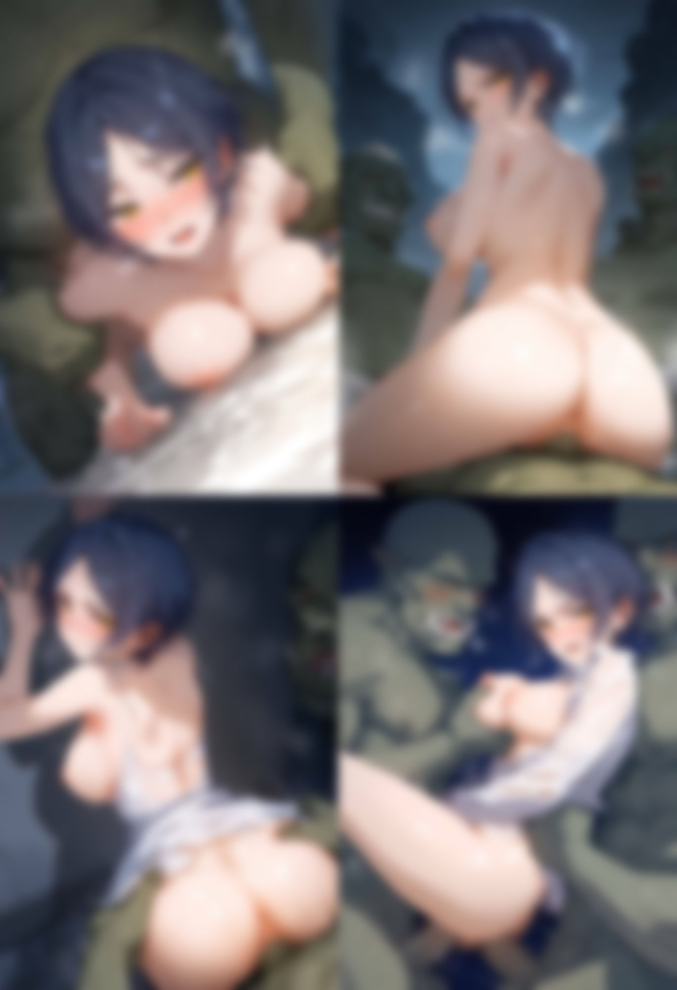 サンプル画像4:オークの肉穴  速水〇(いじらせ田辺) [d_525633]