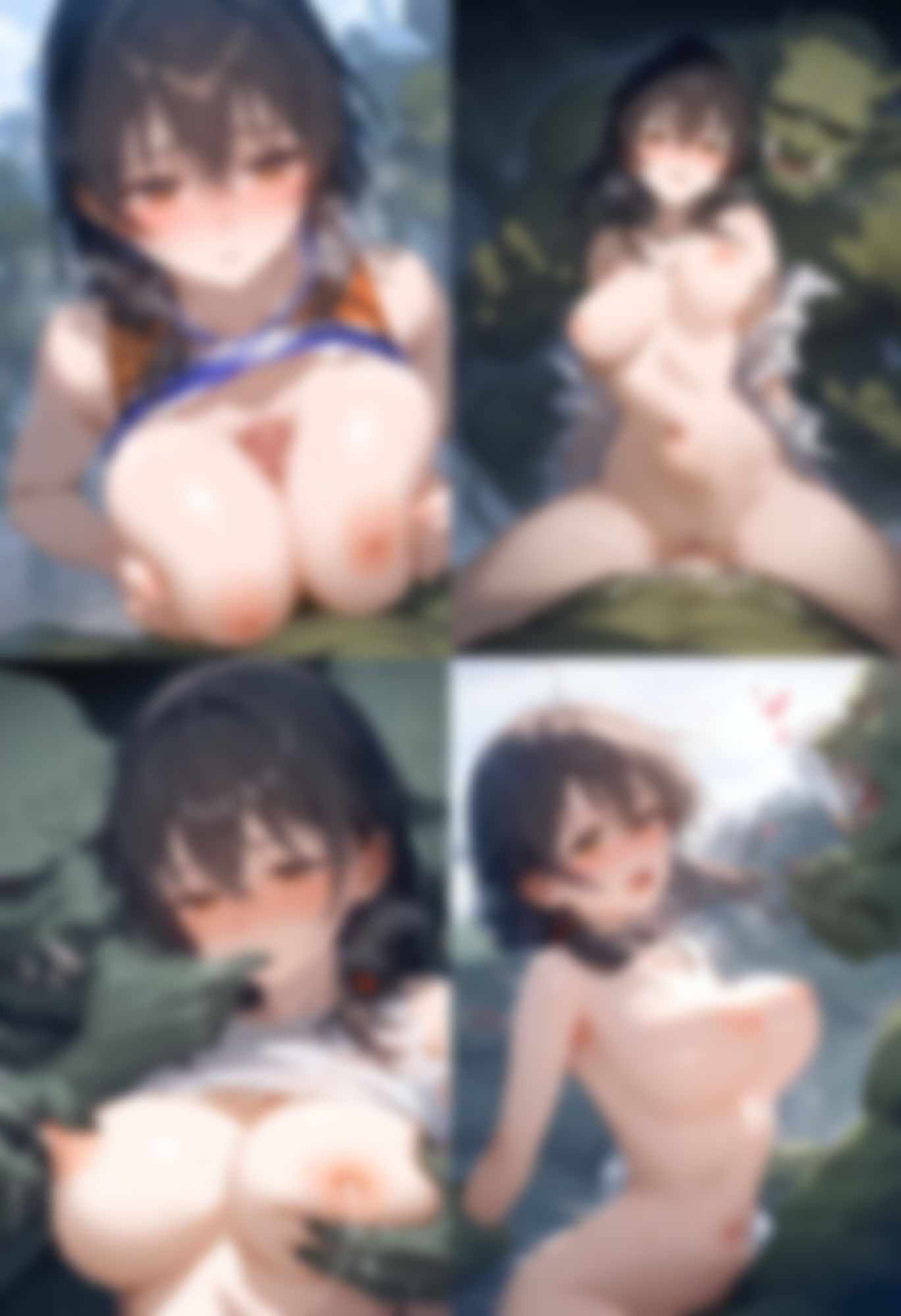 サンプル画像3:オークの肉穴  藤原〇(いじらせ田辺) [d_525645]