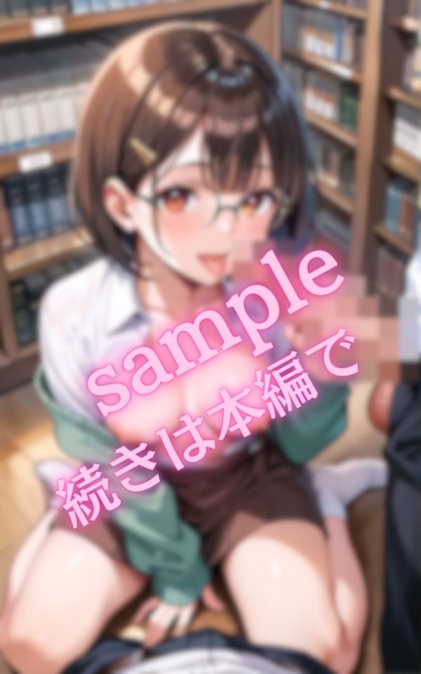 図書委員会ではエッチな仕事が行われてるらしい 画像10