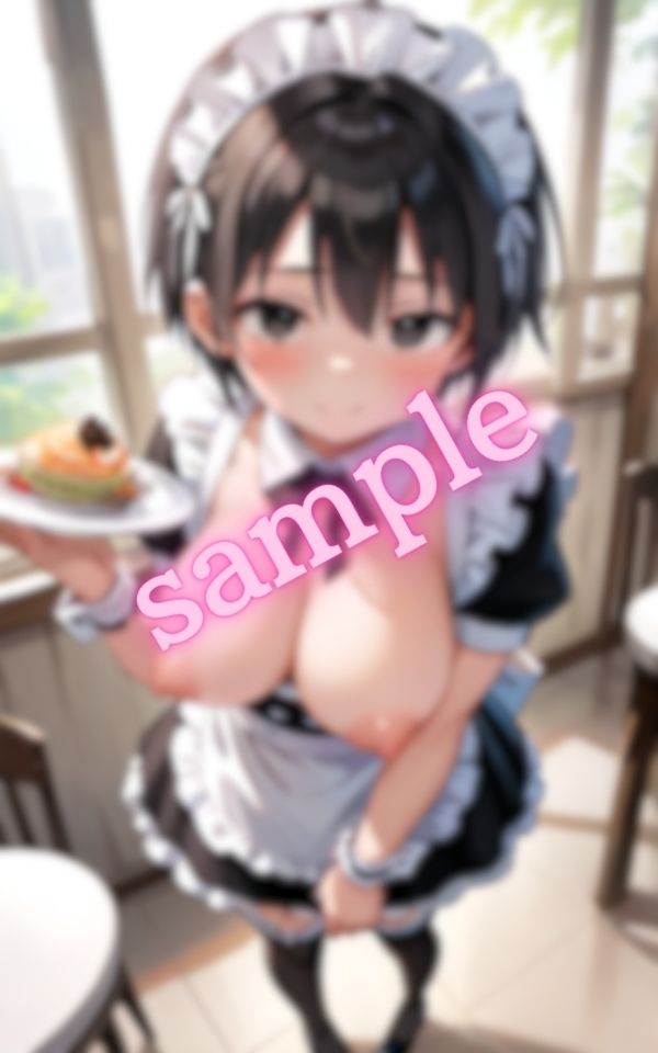 爆乳メイドの誘惑に君は理性を保てるか 画像2