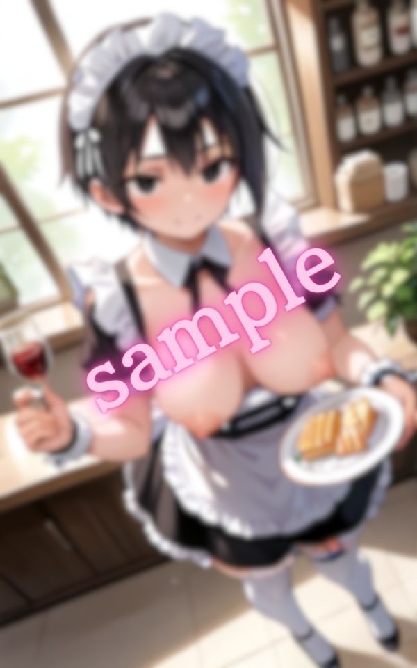 爆乳メイドの誘惑に君は理性を保てるか 画像3