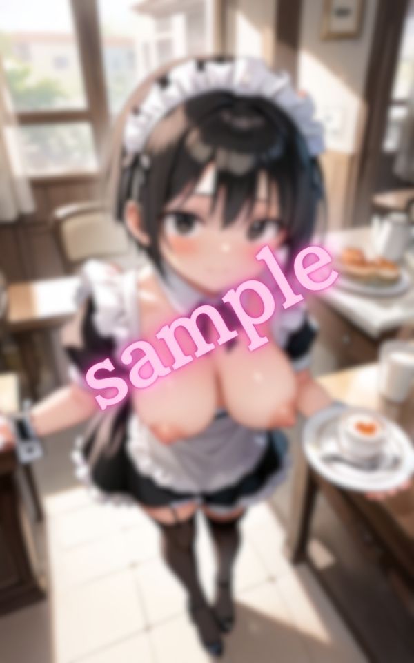 爆乳メイドの誘惑に君は理性を保てるか 画像4